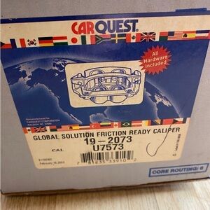 Friction ready caliper u7573